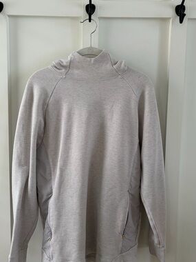 All in Motion Men’s Gray Hoodie | Size Medium | Zip Pocket Pullover